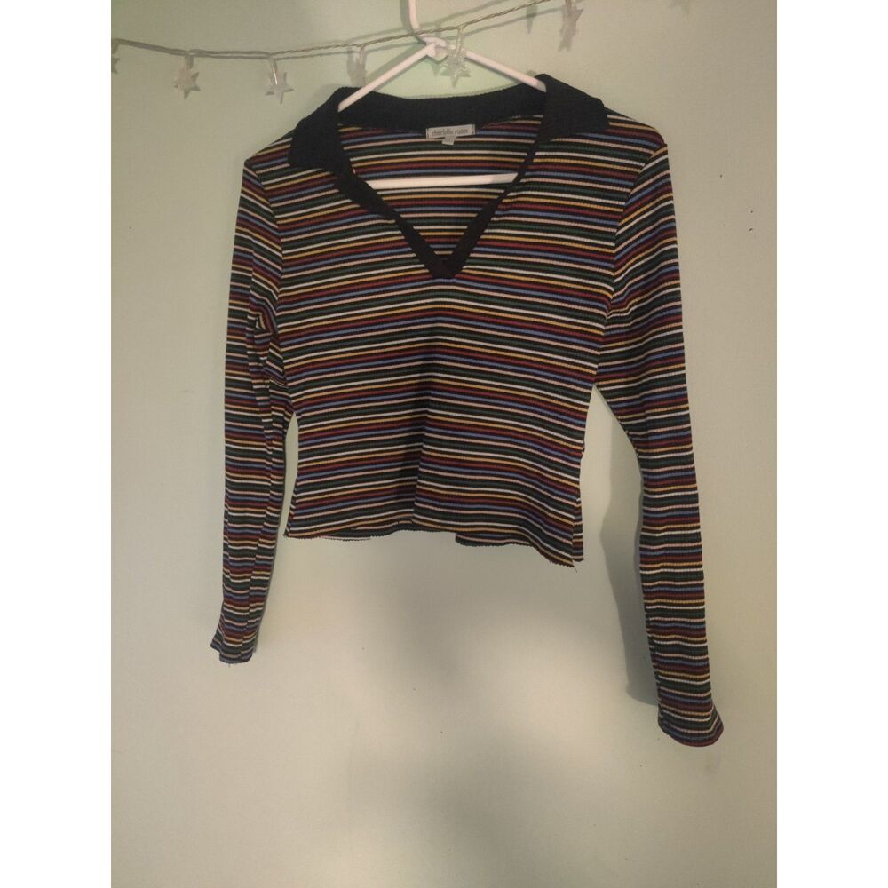 Charlotte Russe Junior XL Women's Small Striped Top